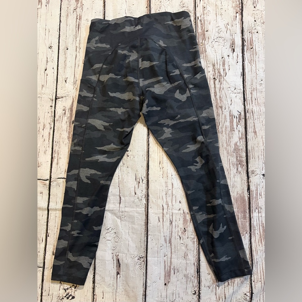 Athleta Gray Camo 7/8 Tights